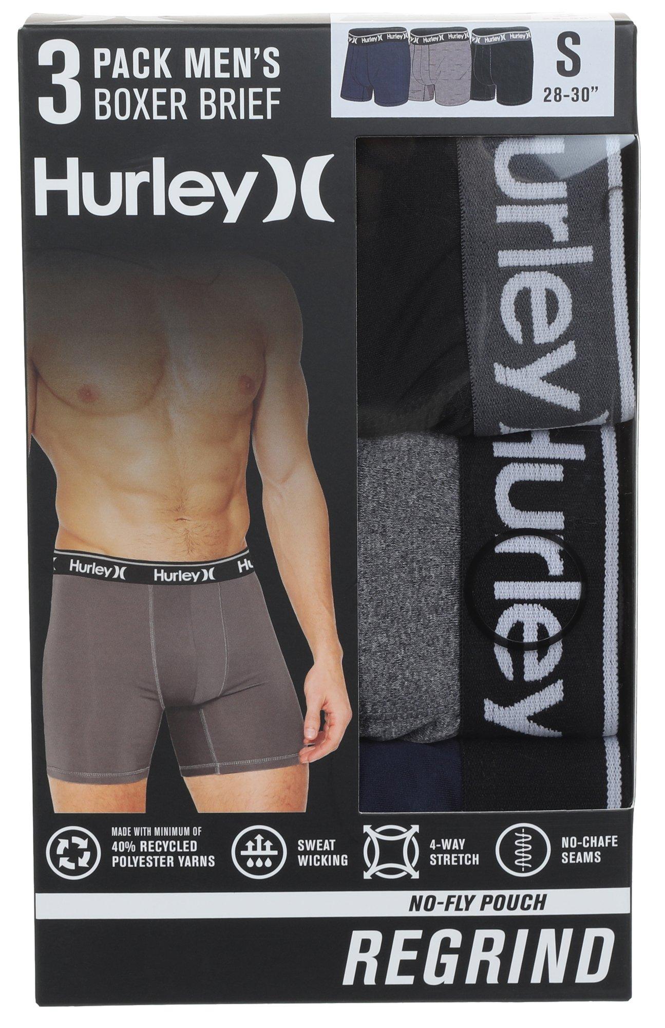 Hurley Men's 6 Pack Modal Boxer Briefs