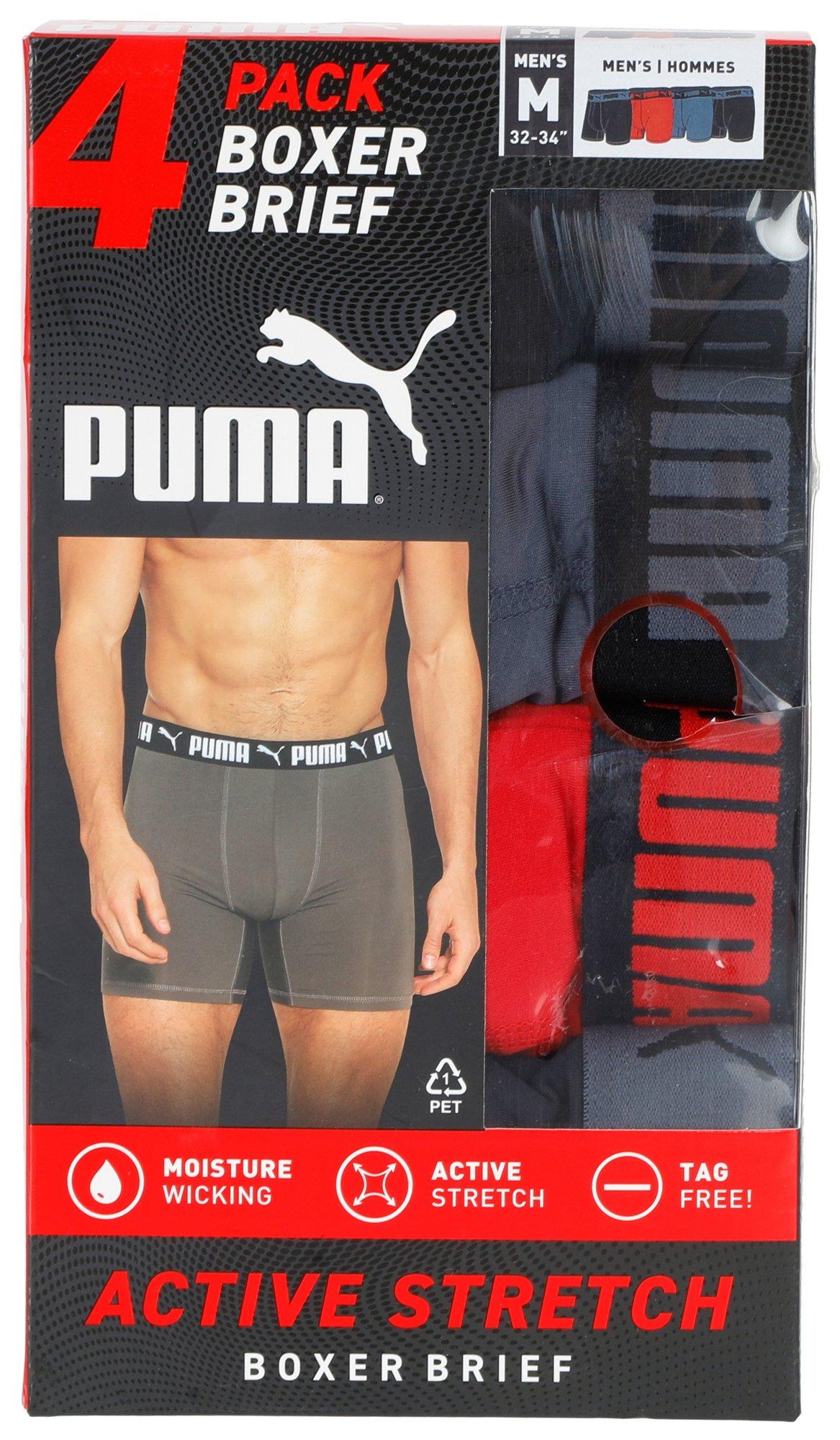 4 Pk Active Stretch Boxer Brief