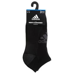 Men's 3 Pk Cushioned Ankle Socks - Black