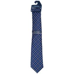 Standard Plaid Tie - Blue