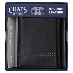 Genuine Leather Classic Trifold Wallet