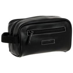 Faux Leather Toiletry Travel Case