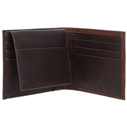 Faux Leather Bifold Wallet