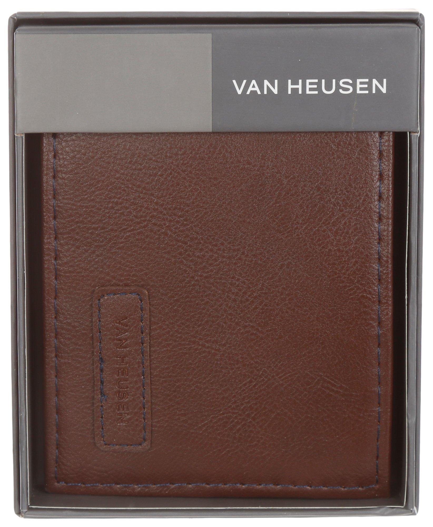 Men's Leather Passcase Wallet