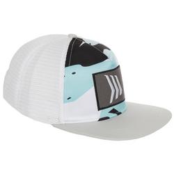 Logo Flat Brim Snapback Hat