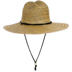 Men's Straw Wide Brim Hat
