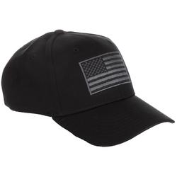 Flag Baseball Cap- Black
