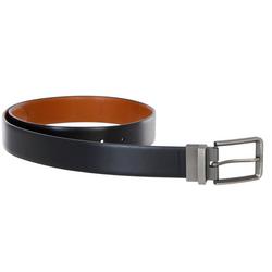 Men's Reversible Faux Leather Belt