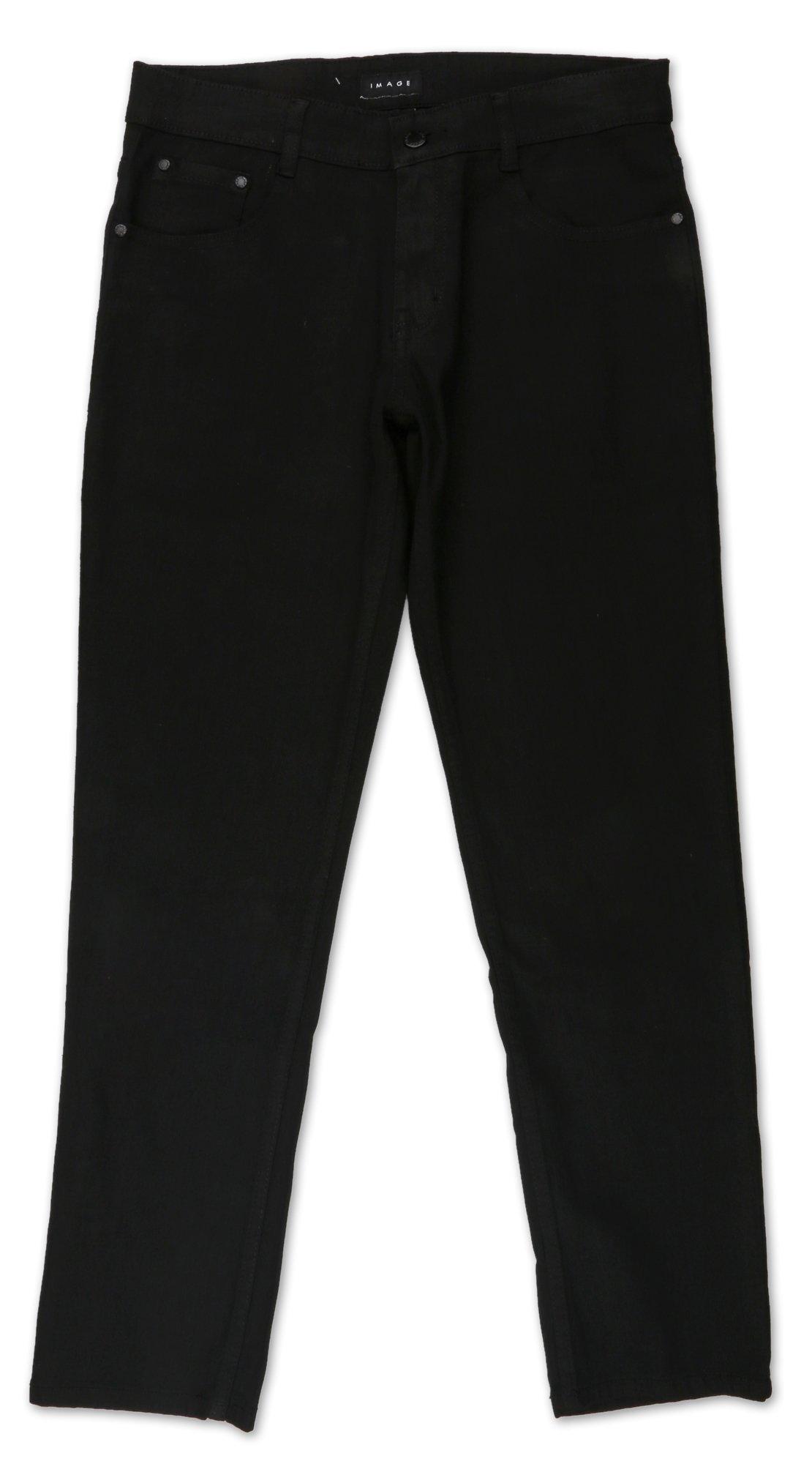 Men's Solid Stretch Jeans