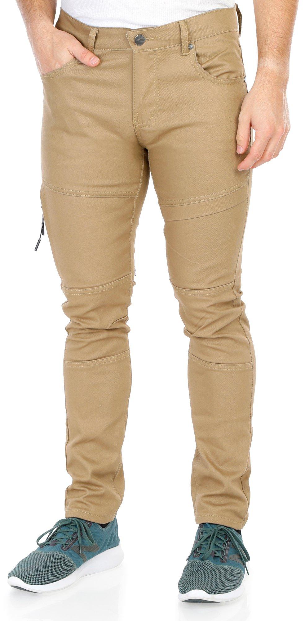 Men's Slim Fit Tan Jeans