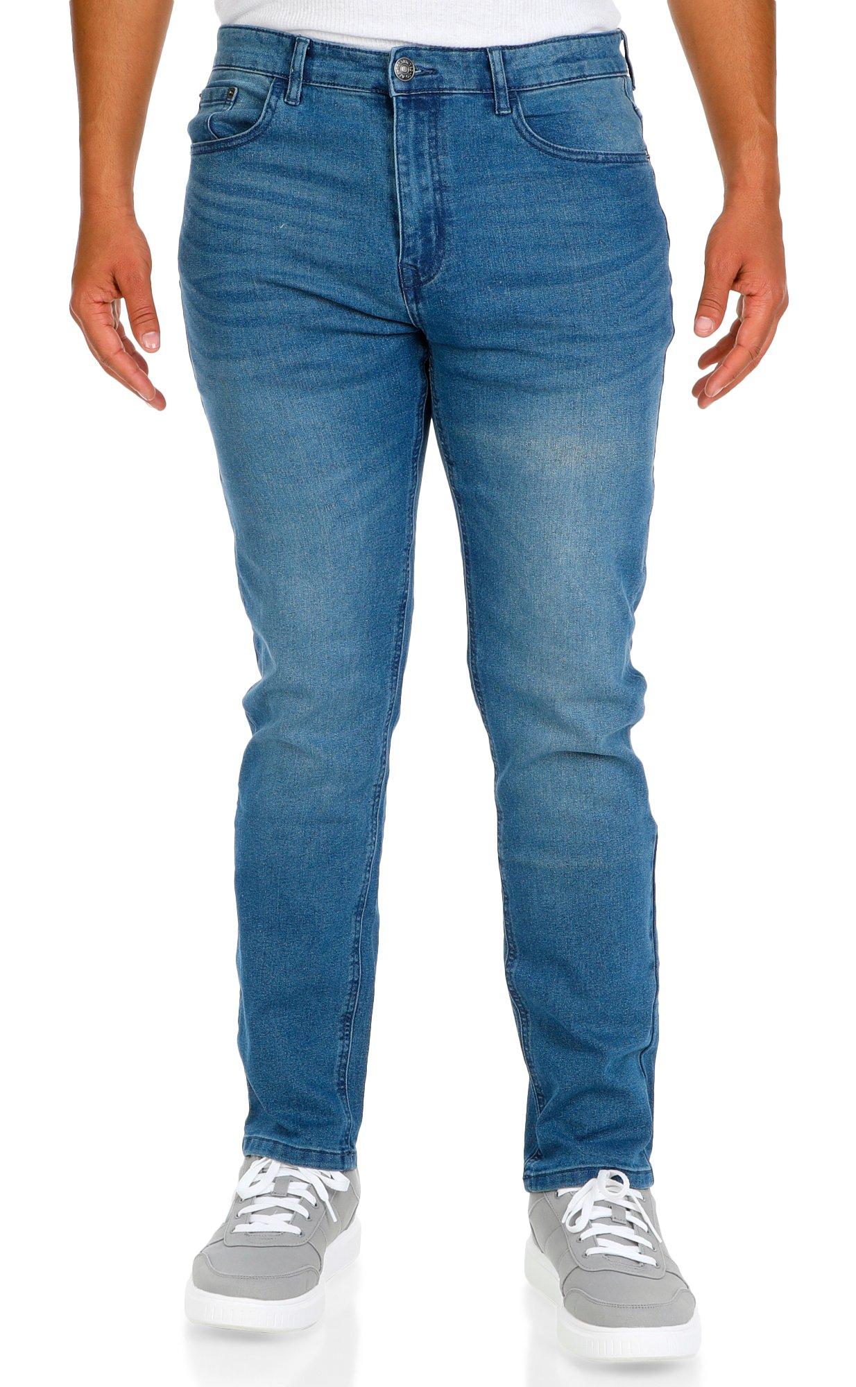 Men's Solid Slim Skinny Jeans