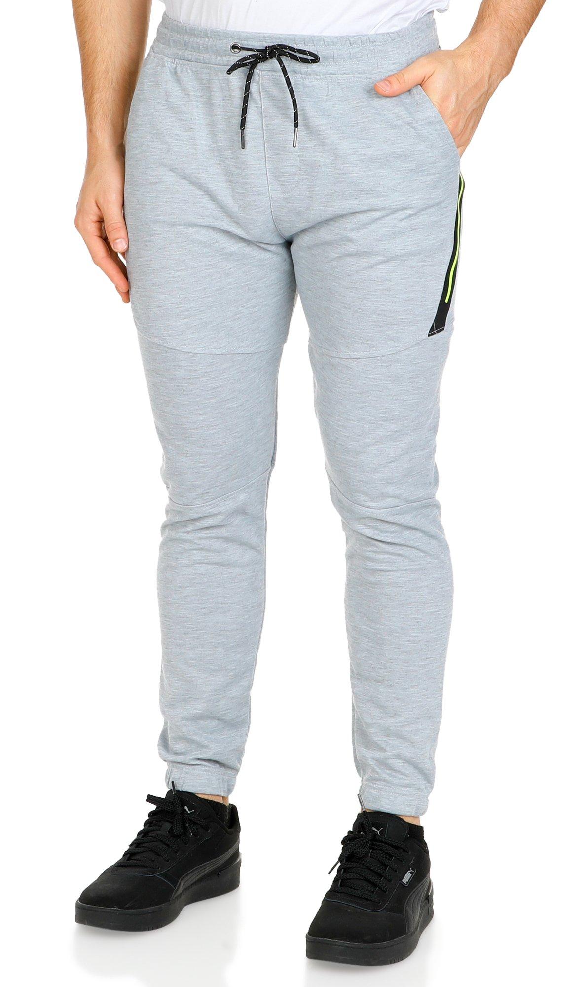 Men's Solid Heathered Joggers