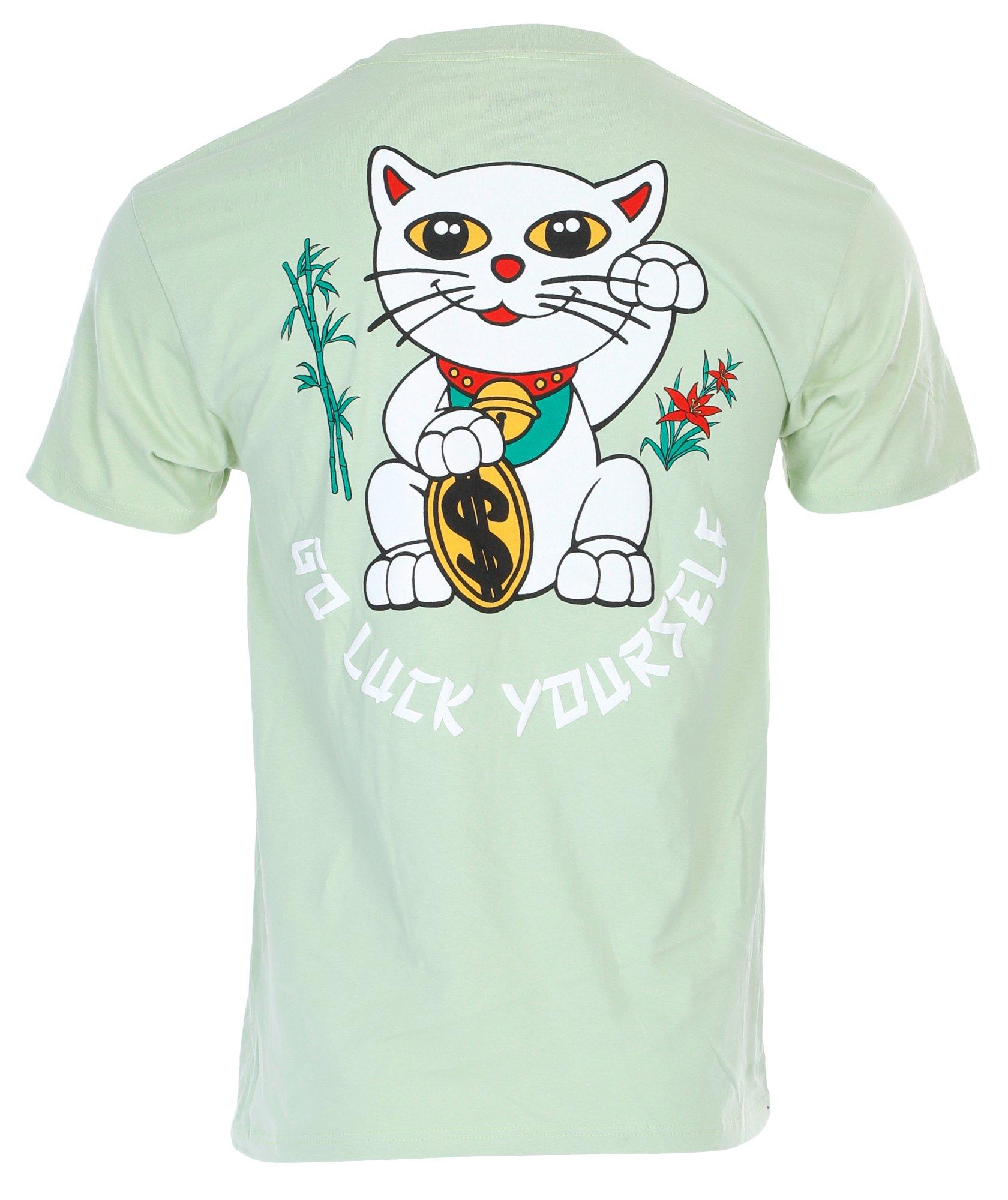 Men's Lucky Cat Graphic T-Shirt