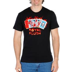 Men's Flaming Cards Graphic Tee