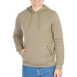 Men's Solid Fleece Lined Pullover Hoodie