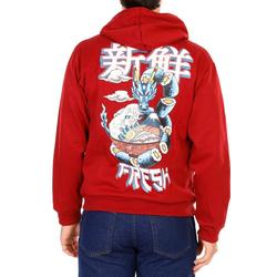 Men's Graphic Hoodie - Red