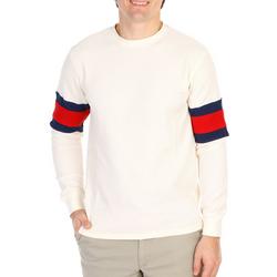 Men's Long Sleeve Stripe Print Shirt