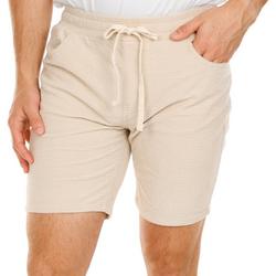 Men's Solid Knit Shorts - Tan