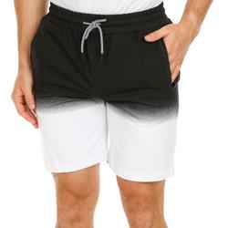 Men's Ombre Knit Shorts - Black