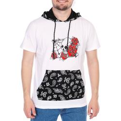 Men's Hooded Graphic T-Shirt