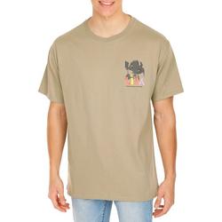 Men's Be Here Now Graphic Tee - Tan