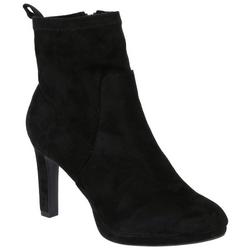 Faux Suede Ankle Boot