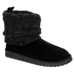 Women's Fold Over Sherpa Lined Boots
