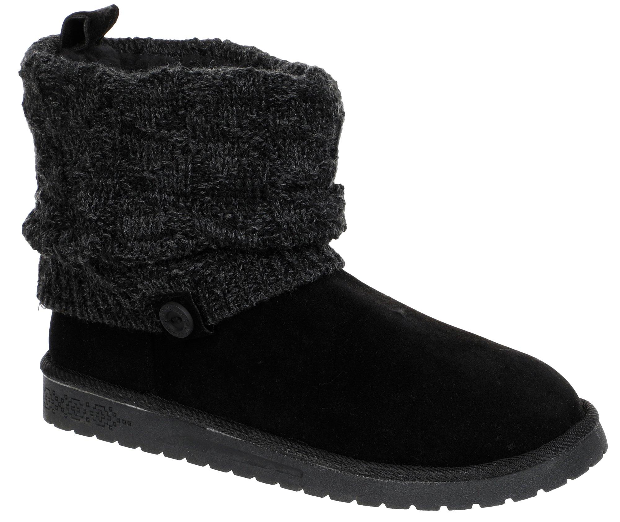 Women's Fold Over Sherpa Lined Boots
