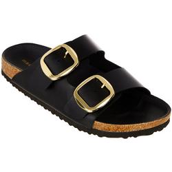 Women's Double Band Footbed Sandals