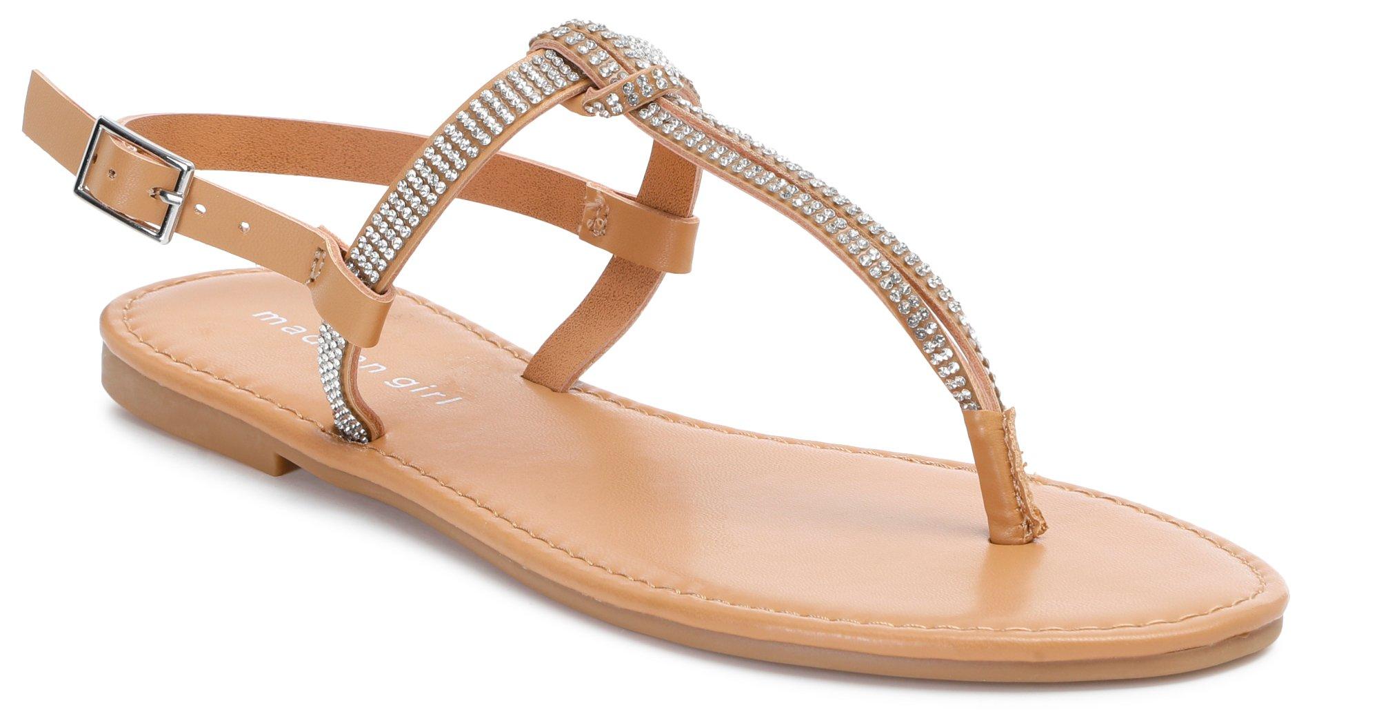 Women's Bling Knot Flat Sandals