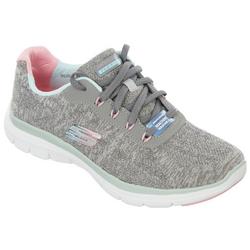 Women's Active Flex Appeal Knit Sneakers - Grey