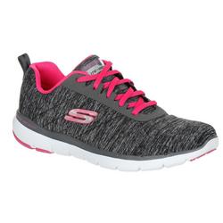 Women's  Lite Weight Heathered Athletic Sneakers - Grey