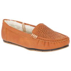 Women's Faux Leather & Fur Lined Moccasins