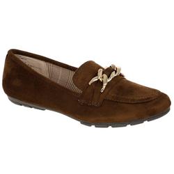 Women's Solid Faux Suede Loafers