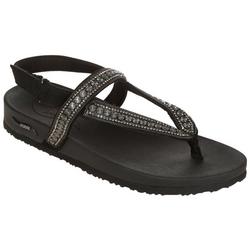 Women's Bling Footbed Sandals