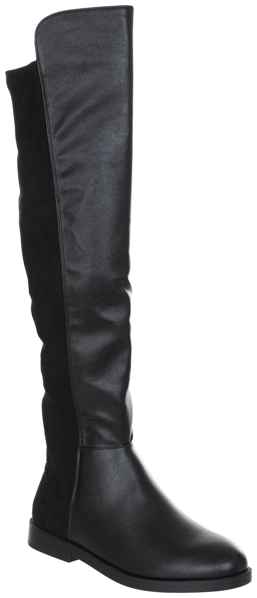 Women's Faux Leather Riding Boots