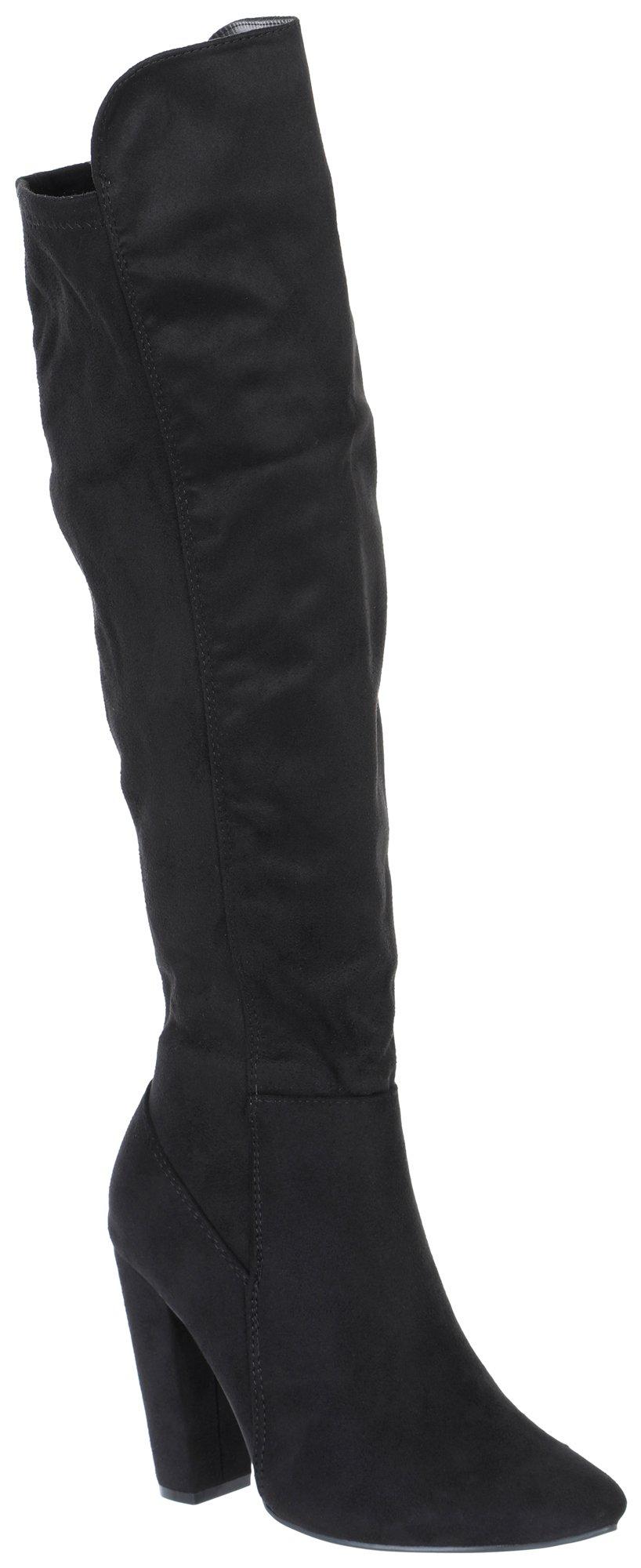 Women's Solid Tall Boots
