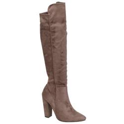 Women's Faux Suede Thigh High Boots