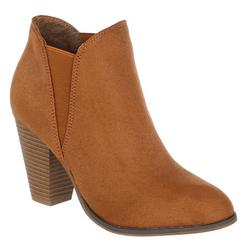 Women's Faux Suede Camila Booties - Taupe
