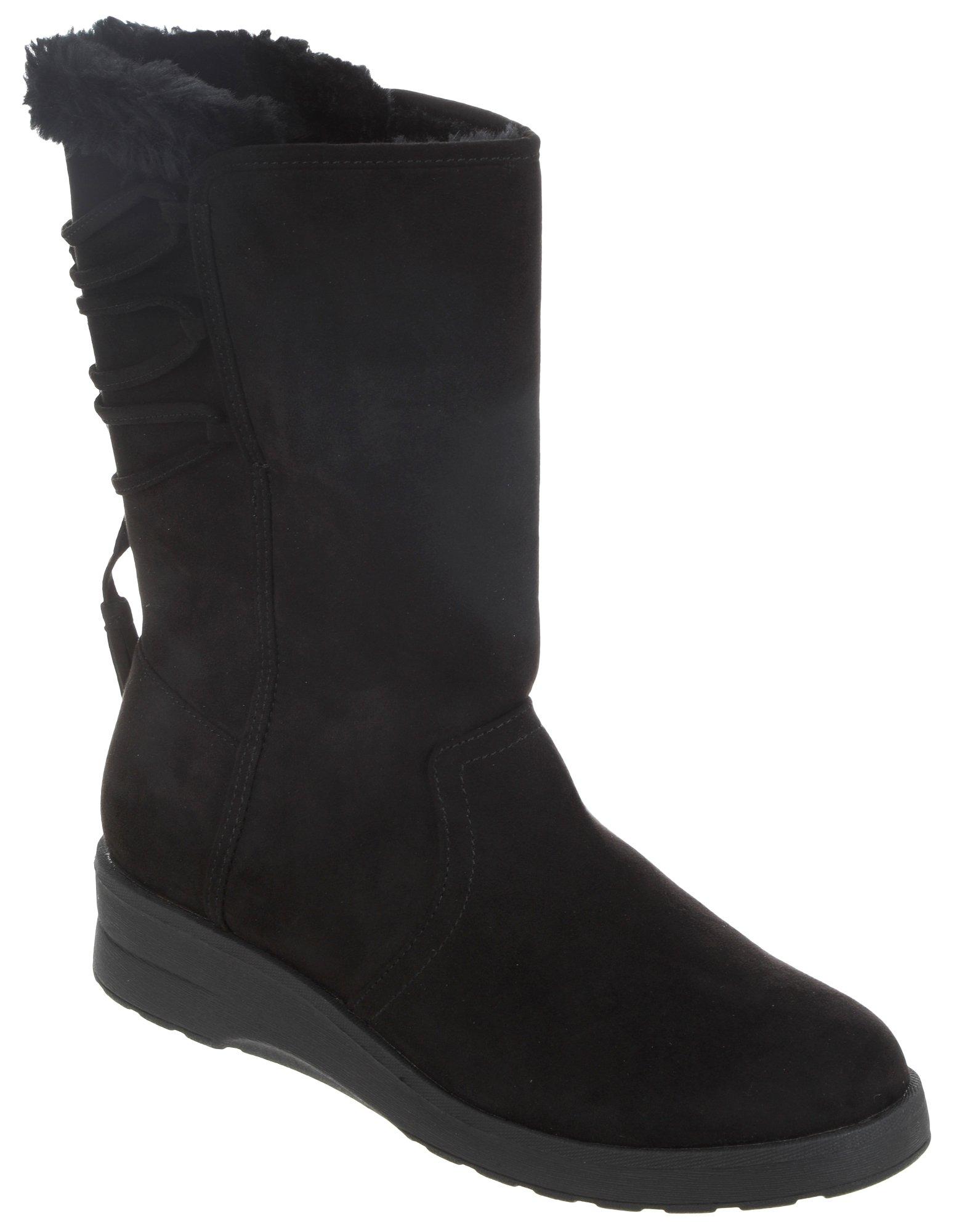 Women's Faux Fur Midi Boots