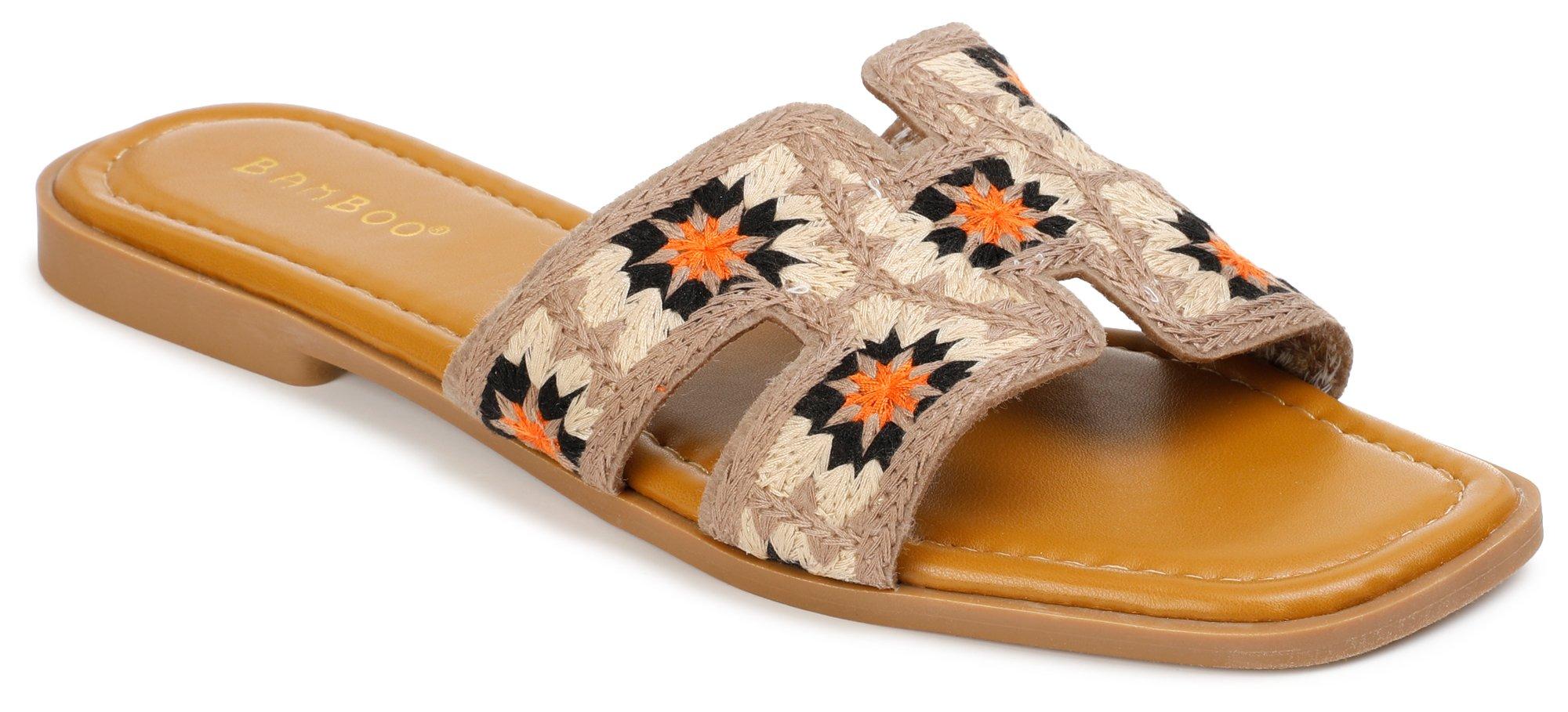 Women's Crochet Slide Sandals