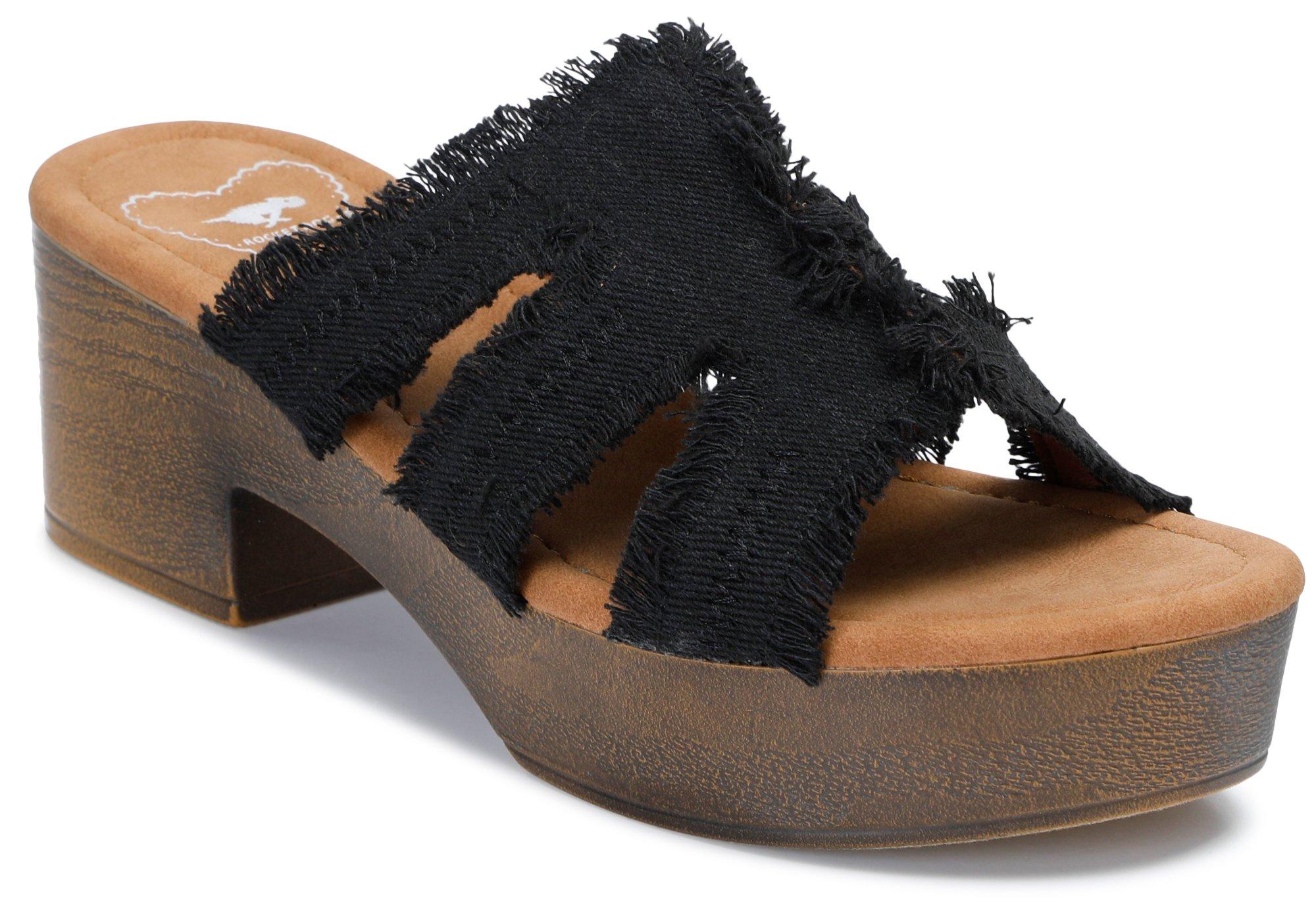 Women's Cork Wedge Sandals
