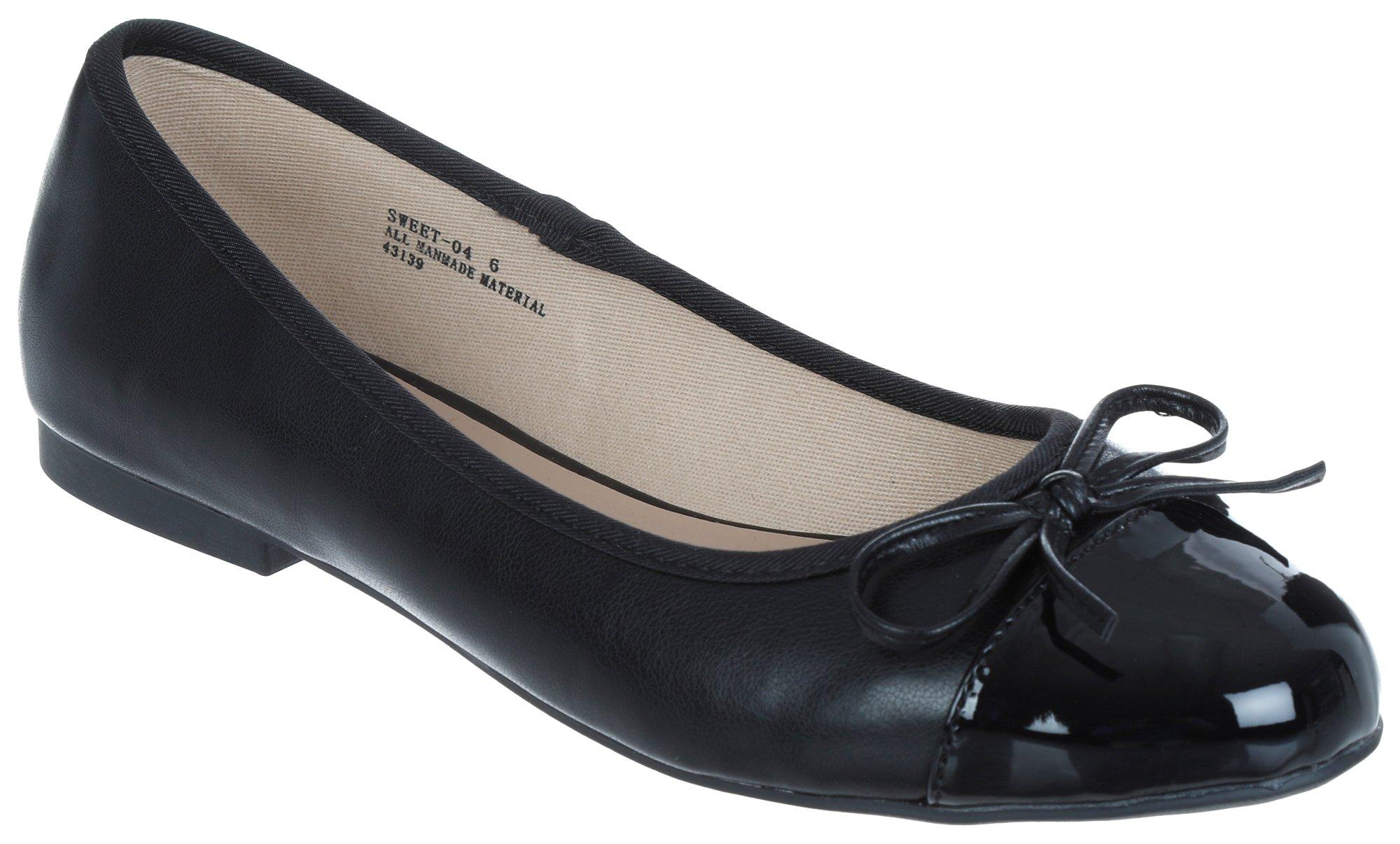 Women's Ballet Flats - Black