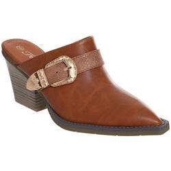 Women's Pointed Heeled Mules