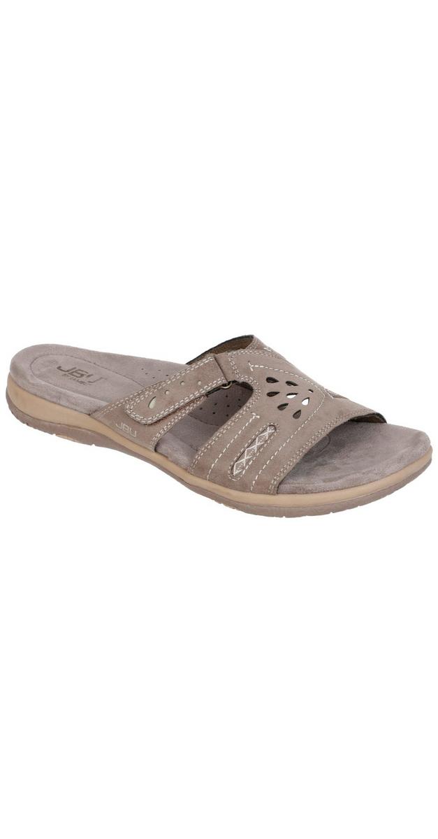 Women's Memory Foam Slide Sandals - Tan | bealls