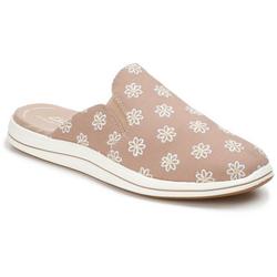 Women's Embroidered Floral Slip Ons