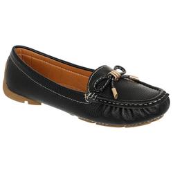 Women's Pebble Leather Loafers