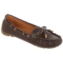 Women's Vegan Pebble Leather Loafers