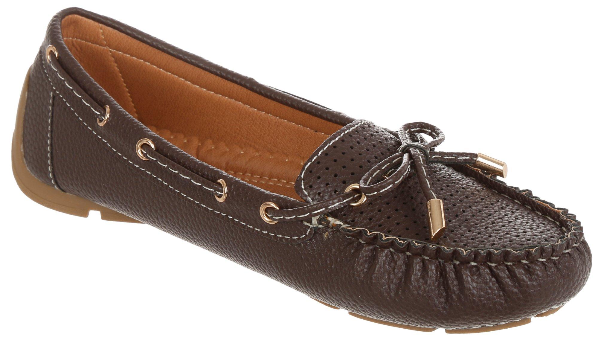 Women's Vegan Pebble Leather Loafers