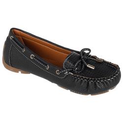 Women's Jimmi Faux Leather Loafers - Black